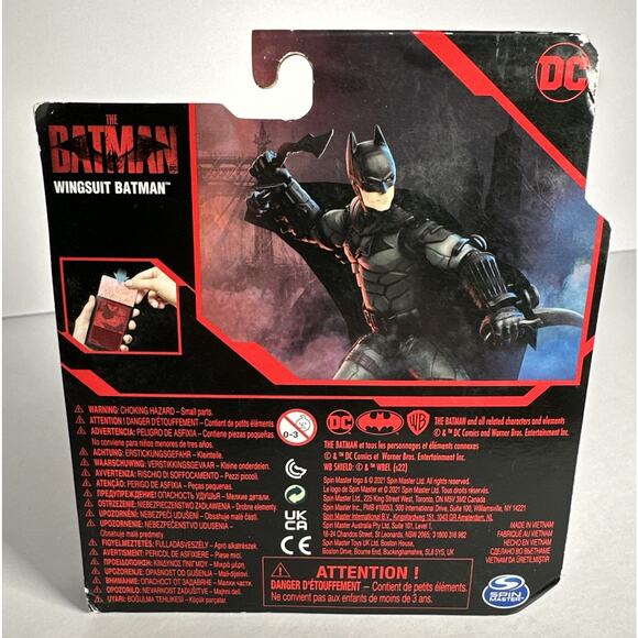 BATMAN Wingsuit 3 Accessories SpinMaster Mystery Card (Brand New) - Picture 2 of 6